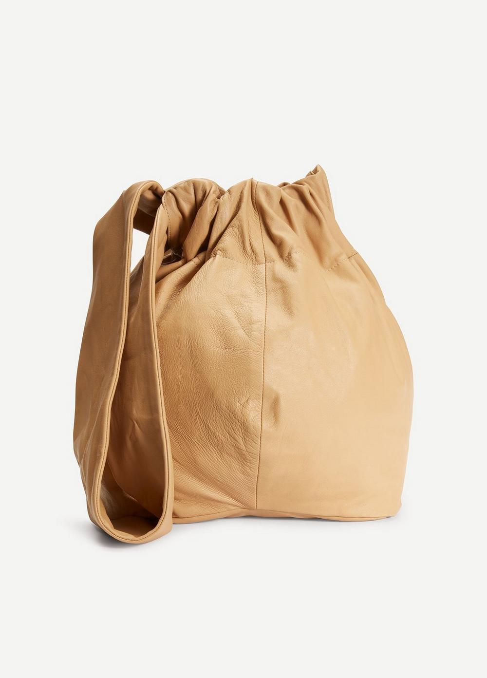 Leather Pouch Bag