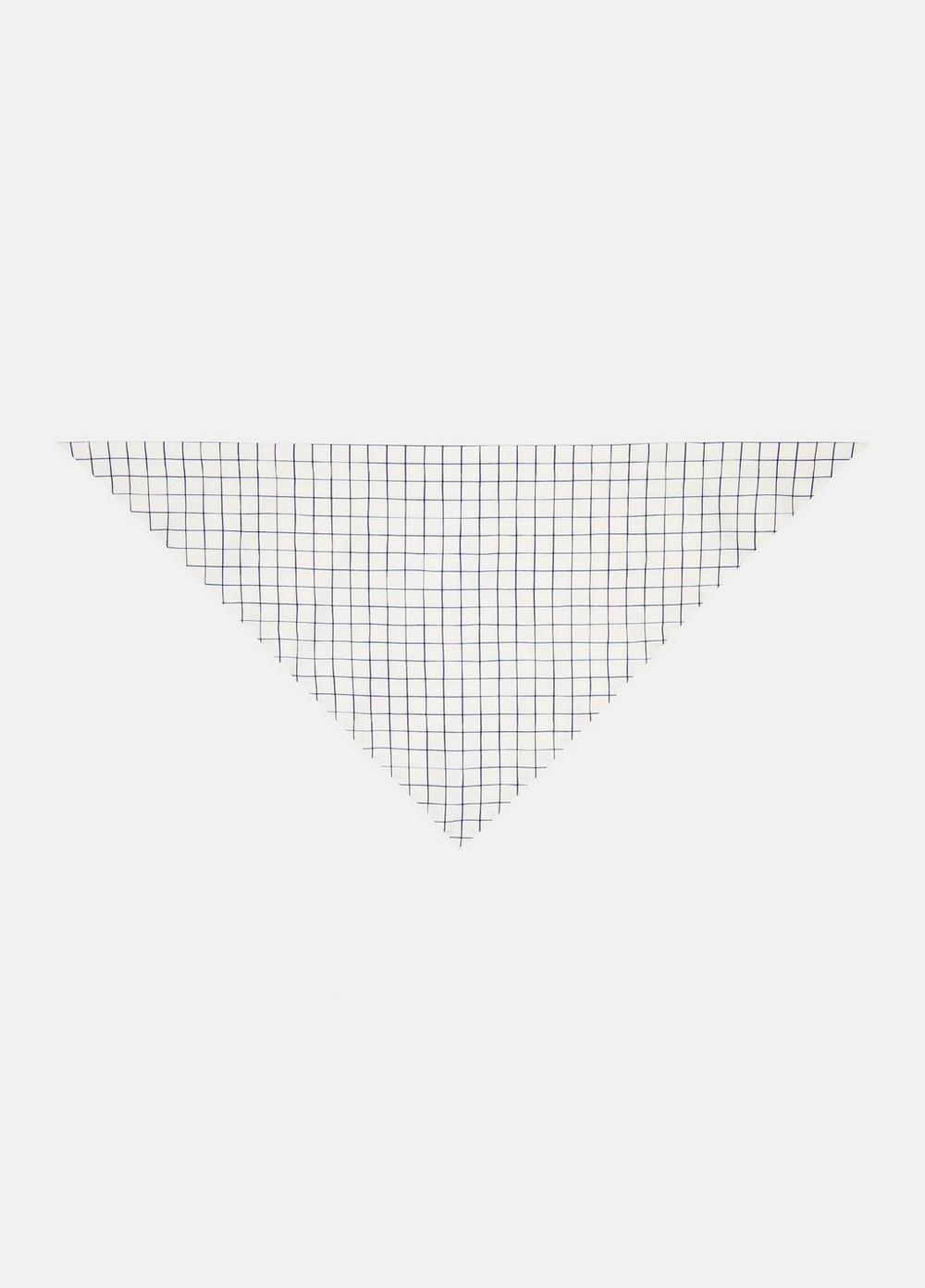 Trellis Plaid Cotton-Blend Headkerchief 1 10105-trellis-plaid-cotton-blend-headkerchief-1.jpg