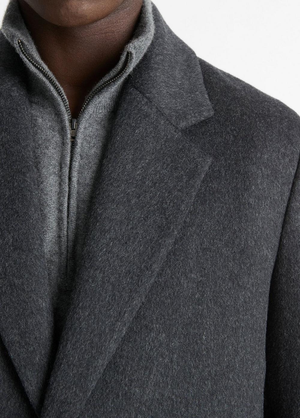 Classic Italian Wool-Blend Coat