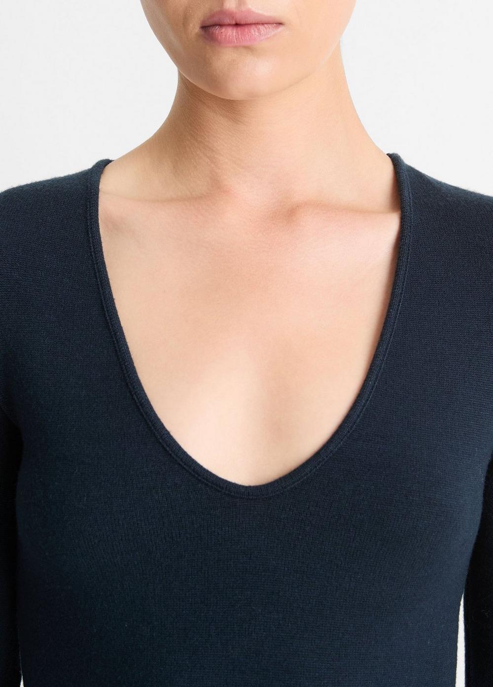 Cozy Long-Sleeve V-Neck Top