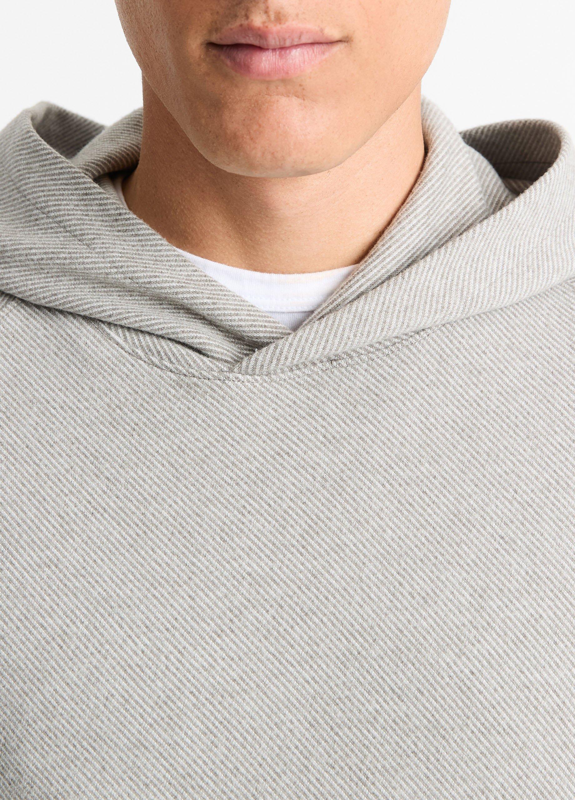 Broken Twill Pullover Hoodie