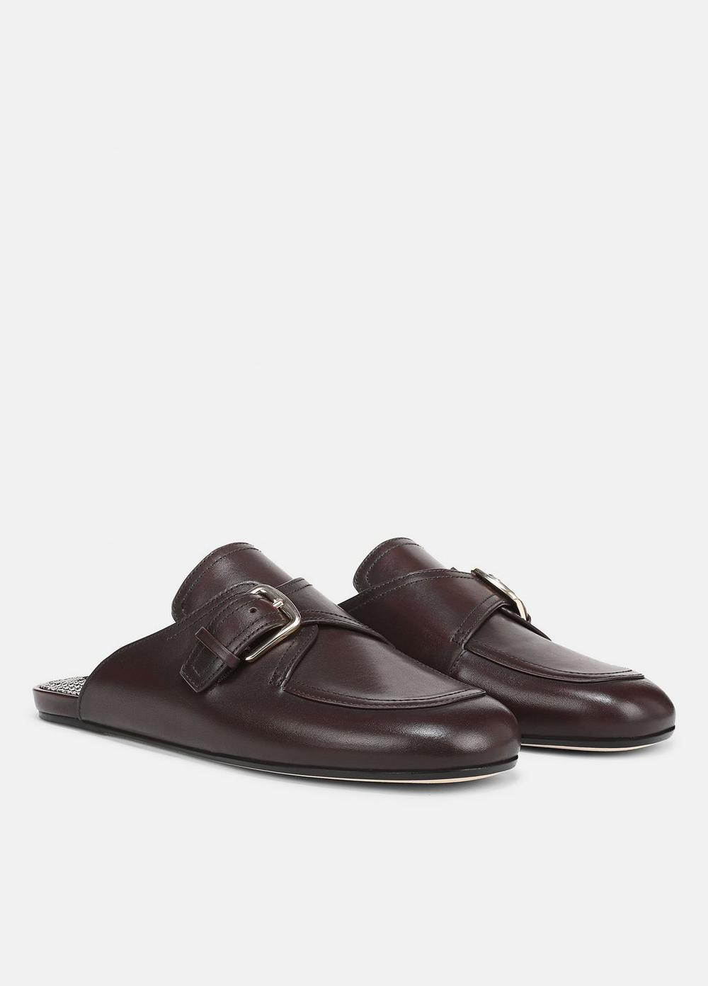 Minetta Leather Loafer Mule