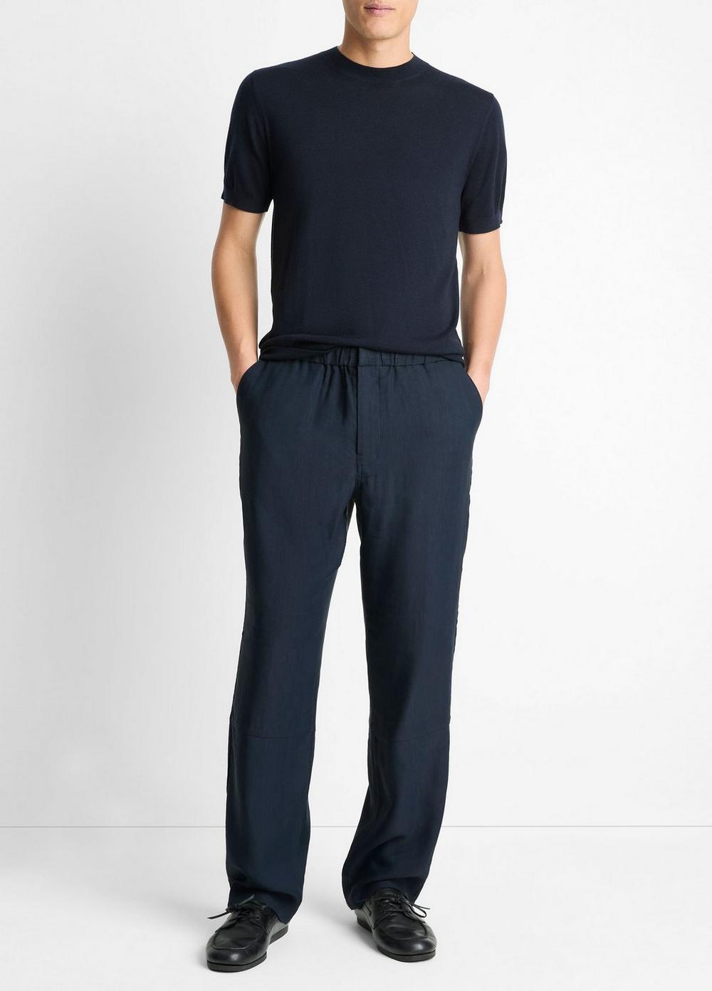 Louie Relaxed Italian Compact Twill Pant