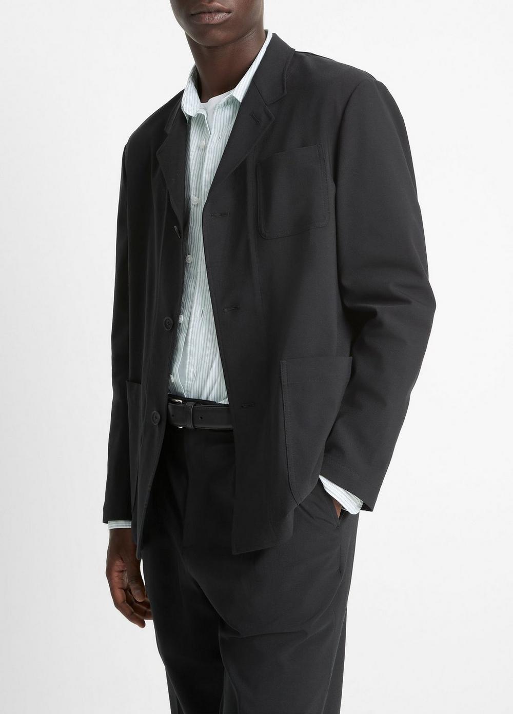 Tailored Utility Blazer