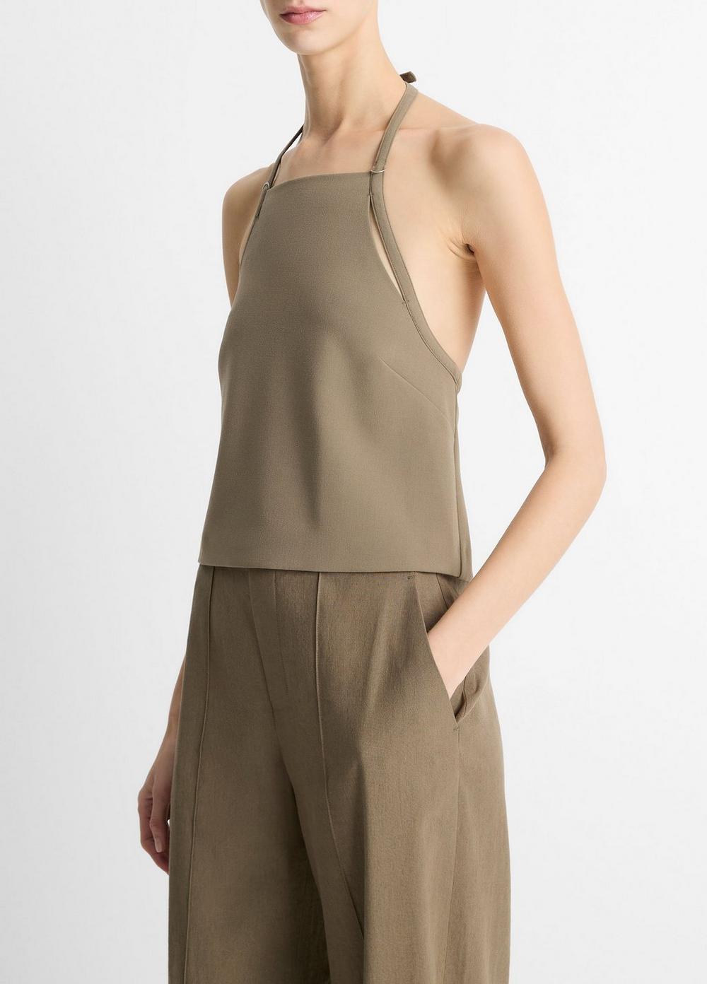 Apron Halter Top