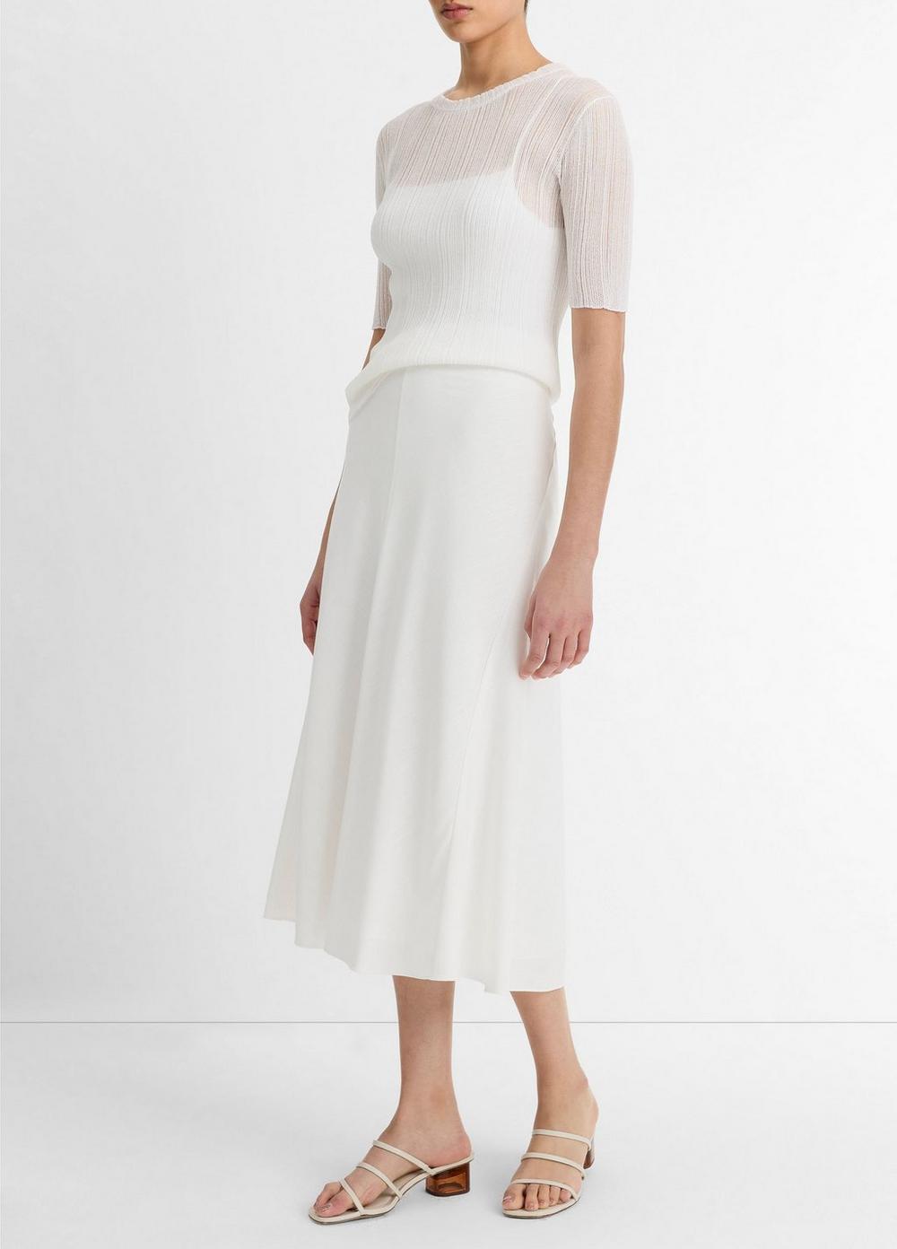 Bias A-Line Skirt