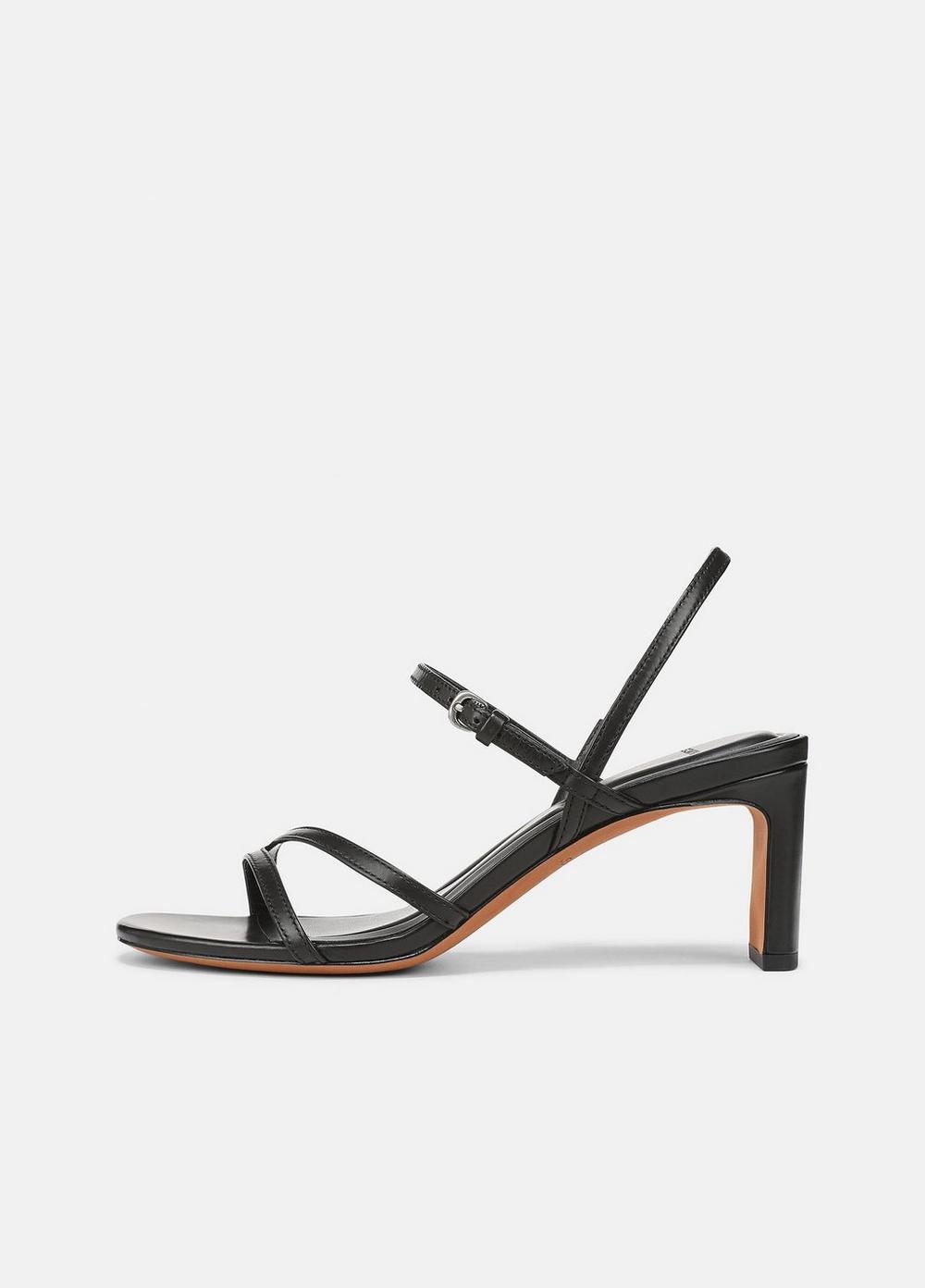 Marcela Leather Heeled Sandal