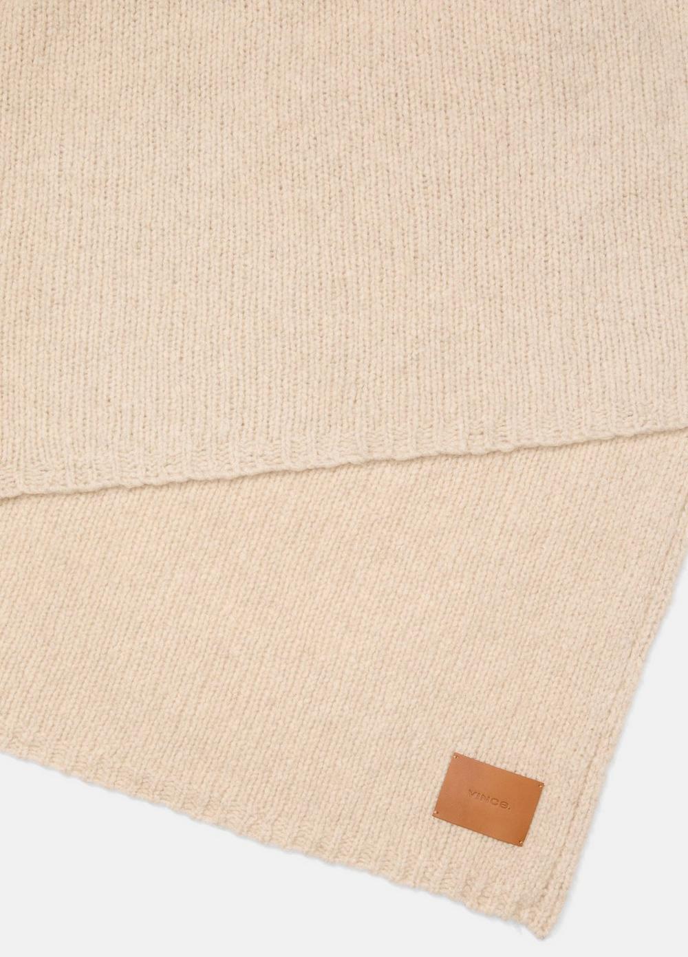 Cashmere-Silk Jersey Throw