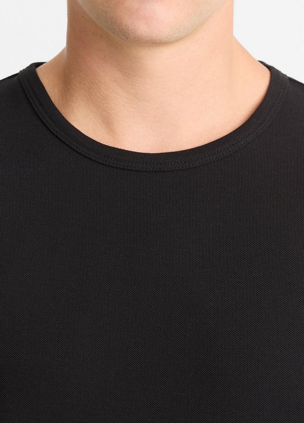 Pima Cotton Piqué Long-Sleeve T-Shirt