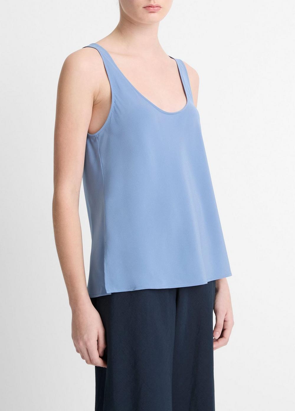 Classic Stretch-Silk Bias Tank