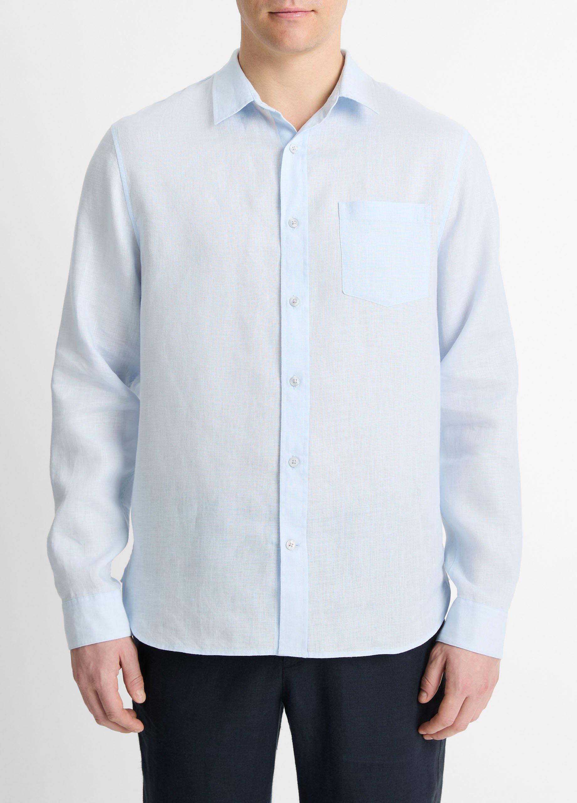Linen Long-Sleeve Shirt