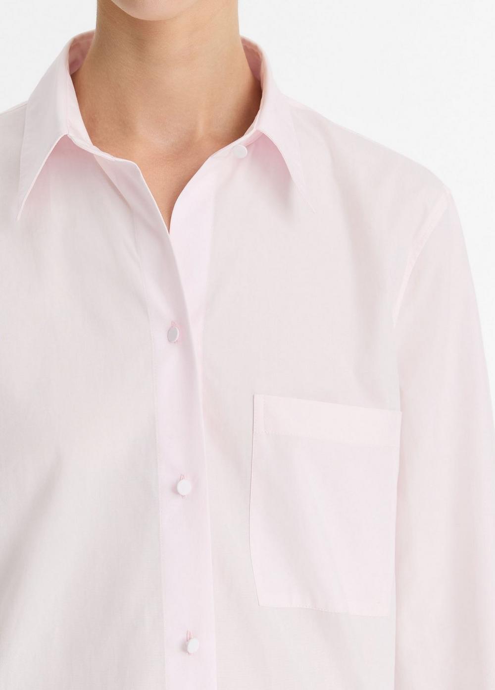Cotton Relaxed Straight Shirt