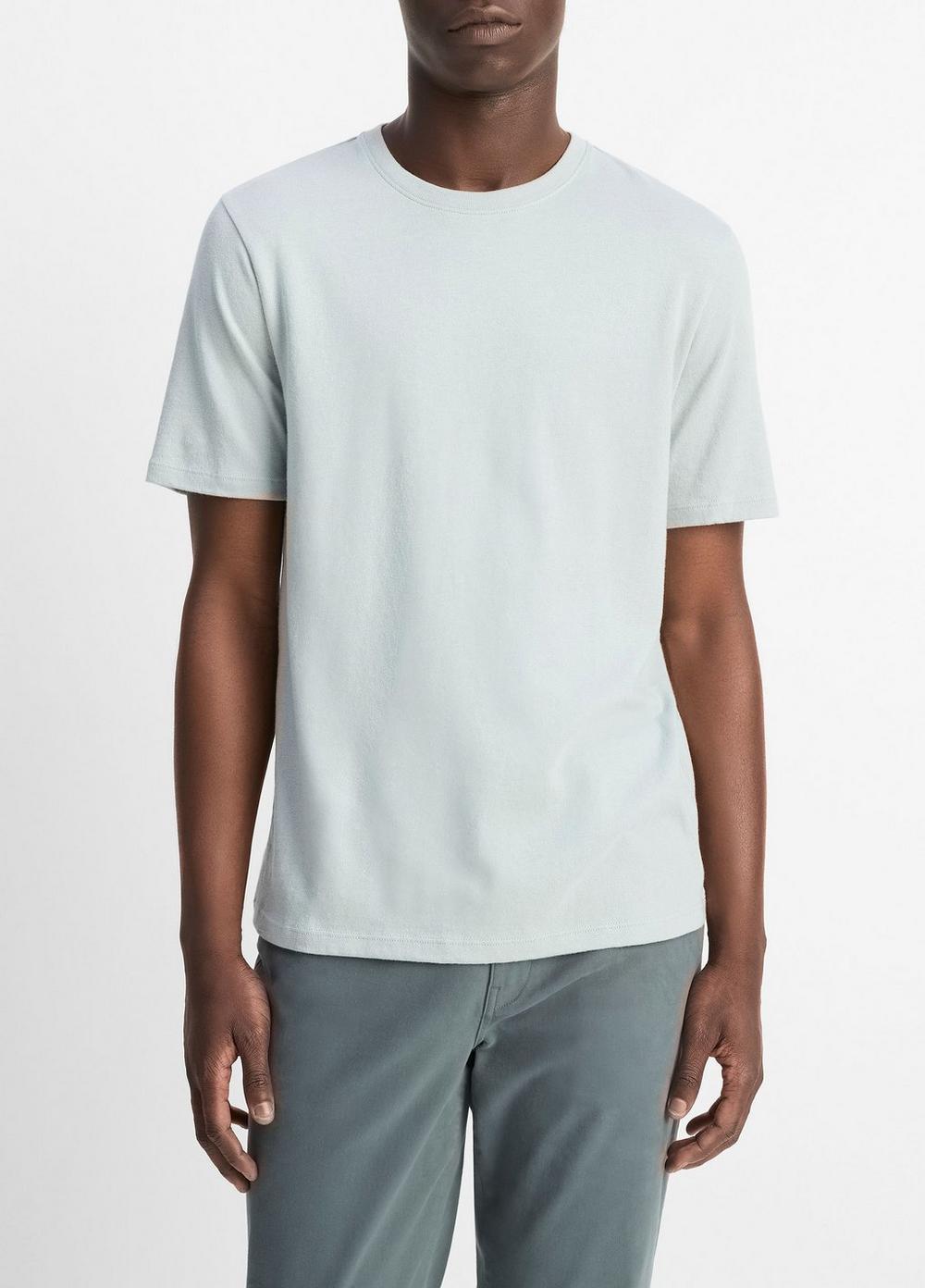 Loose-Knit Cotton T-Shirt