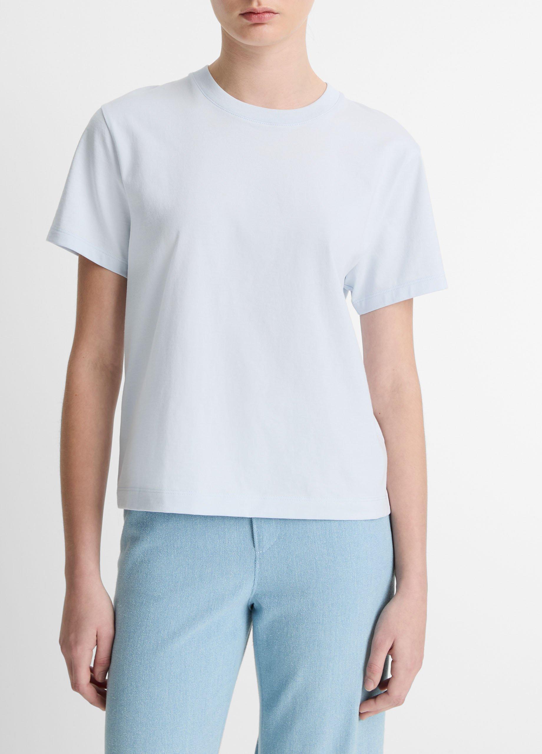 Pima Cotton Crew Neck T-Shirt