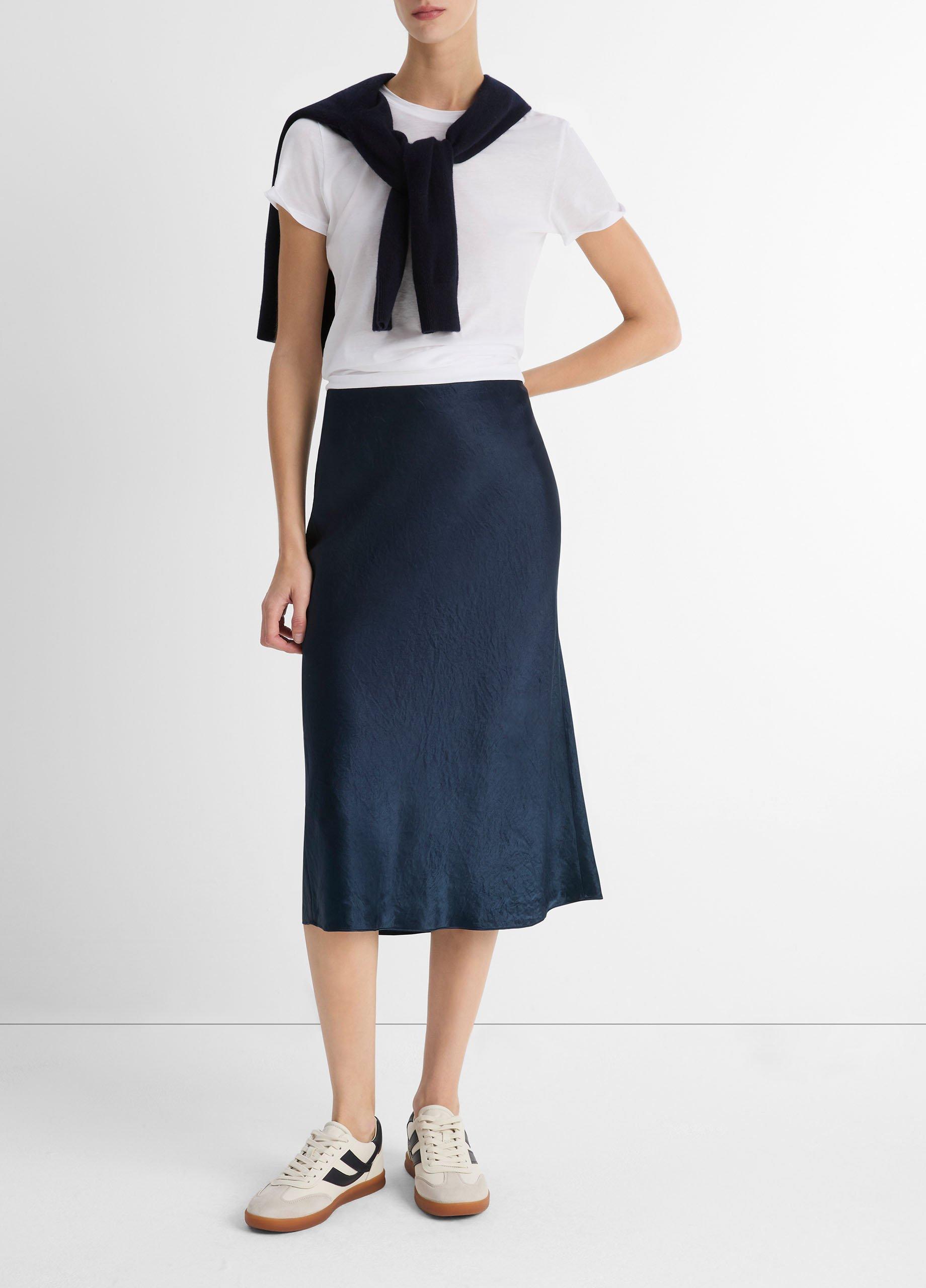 Satin Slip Skirt