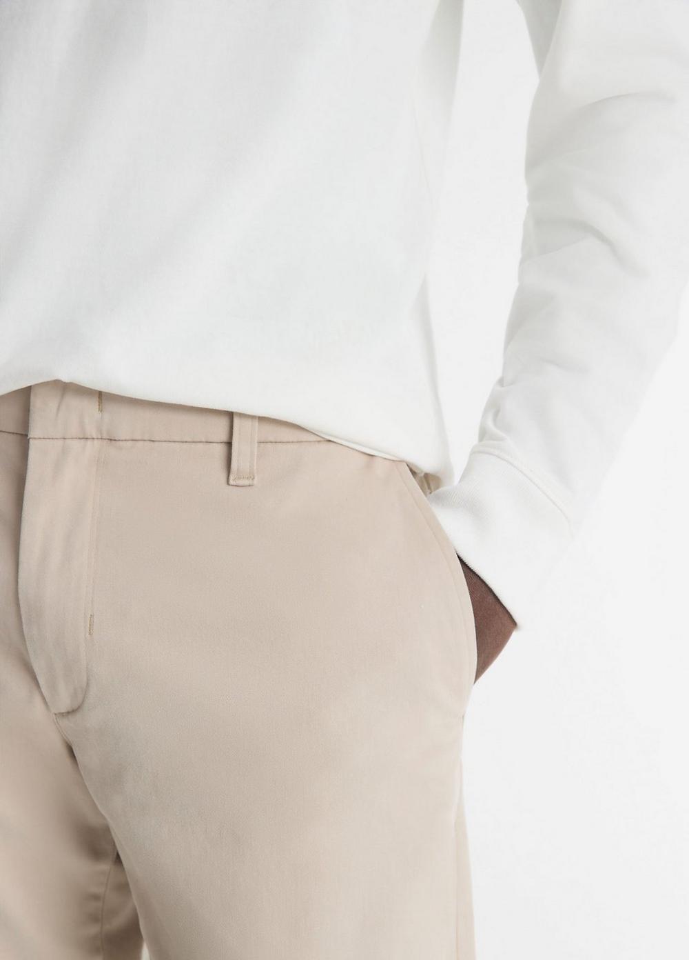 Dylan Slim Cotton Chino Pant
