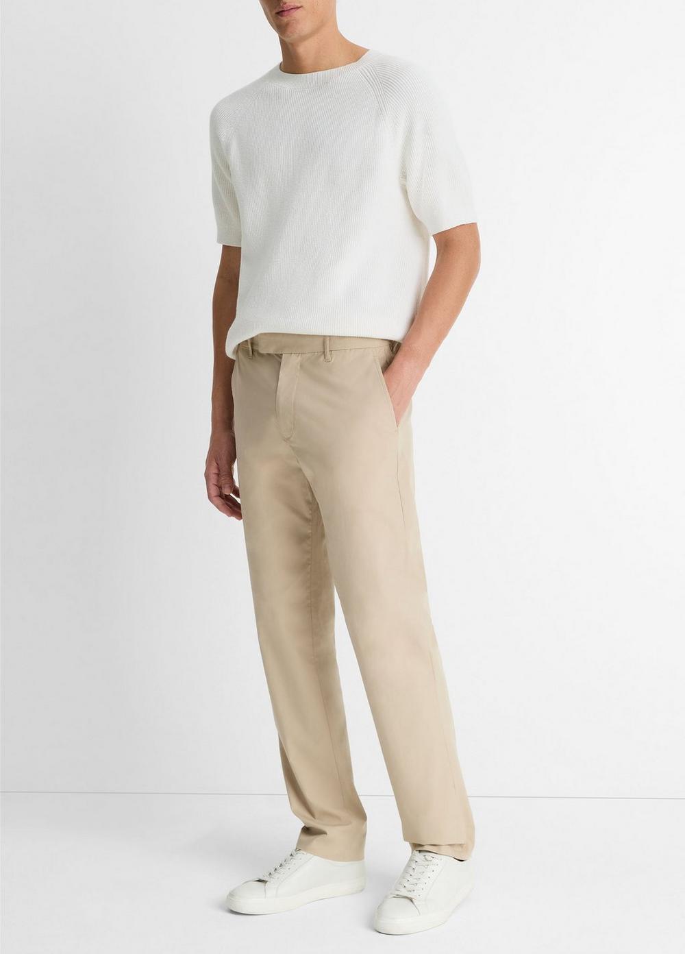 Italian Cotton Extended-Tab Pant